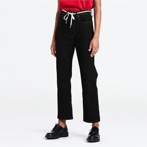 Levi’s Ribcage Ankle Straight Jean Black